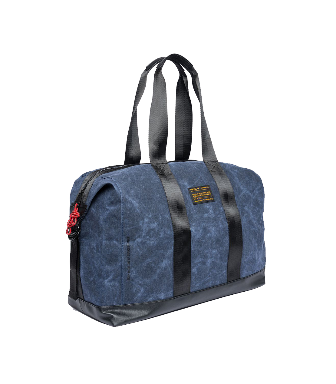 ウォッシュコットンキャンバス ボストンバッグ 詳細画像 グレー系 3